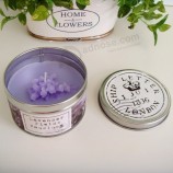 Custom Portable Aromatic Candle Tin Custom