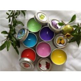 Hot Selling Customized Round Candle Metal Tin Custom (FV-112739)