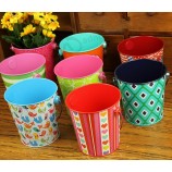 Round Tin Pail/Tin Bucket Custom