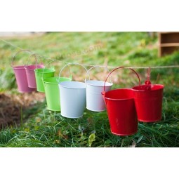 Tin Buckets for Kids to Carry for Easter Egg Hunt Custom