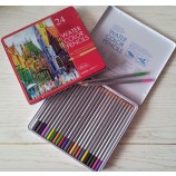 Hot Sale Colour Pencils Tin Box Custom