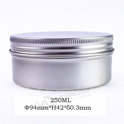 250ml Aluminum Screw Tin Cans Custom