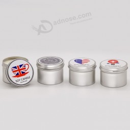 Custom Seamless Candle Tins Aluminum Cans Factory