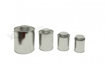 Glue Round Tin Cans with Brush Wholesale 