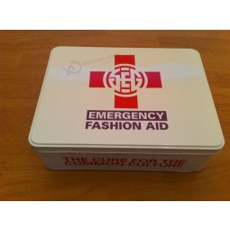 Emergency Fashion Aid and Health Care Product Tin Box Wholesale 
