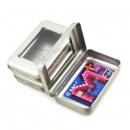 Fridge Magnet Card Metal Gift Tin Box Custom 
