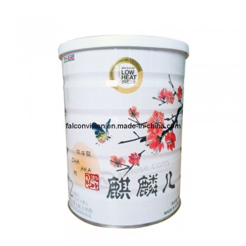 750g Milk Powder Metal Tin Can with Easy Open End Custom