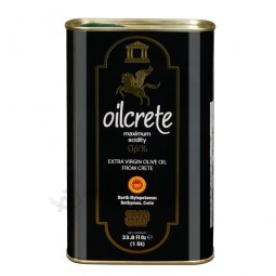 1L Extra Virgin Olive Oil Metal Tin Cans (FV-051309)