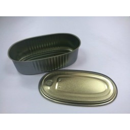 Oval Canned Fish Tin Cans for Food Canning Custom 