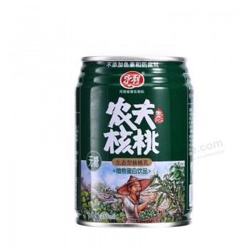 Custom 250ml Beverage Cans with Easy Open Lids for Drink