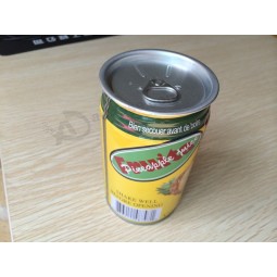 Wholesale 320ml Beverage Tin Can for Pure Pineaple Juice