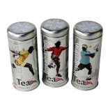 3D Embossed Tea Tin Boxes Custom