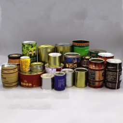 Coffee Caddy Food Tin Cans Custom