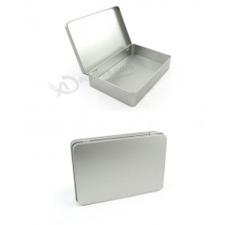 Plain Tin Box in Silver Color for Eyebrow Shaver