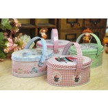 Candy and Cake Tin Box with Handle Wedding Custom (FV-042621)