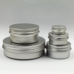 10g/15g/20g/30g/40g/50g/60g/80g Aluminum Jars Screw Tin Cans