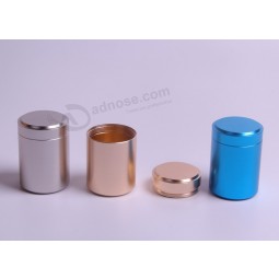 Tea Tin Canister, Titanium Alloy Metal Box
