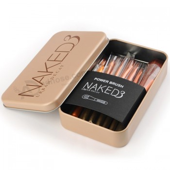 Wholesale Tin Box for Makeup Brush Kit