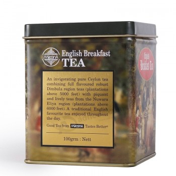Hot Sale 100g Breakfast Tea Tins Custom