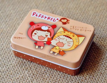 Rectangular Gift Battery Tin Box