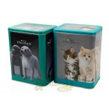 AlimentS pour animaux familierS rectanGulaireS boîteS de conServe en GroS