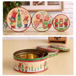 Christmas Gift Cookie Tins Containers Wholesale