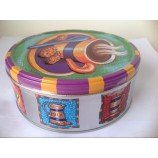 Wholesale Christmas Metal Tin Cans for Biscuit or Chocolate