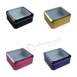 Food Safe Tins with Window Lids