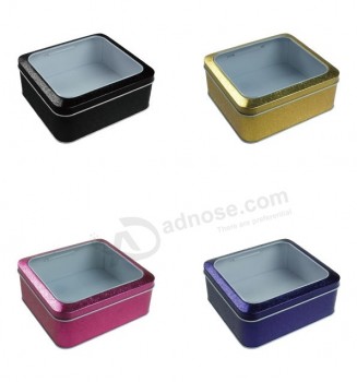 Food Safe Tins with Window Lids
