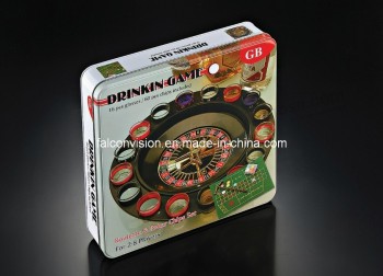 Russian Roulette Drinkin Game Gift Tin Box