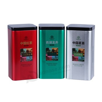 Wholesale Airtight Tin Box for Tea Coffee Cocoa Nuts Sweets