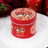 Wholesale Wedding Round Metal Tin (FV-050826)