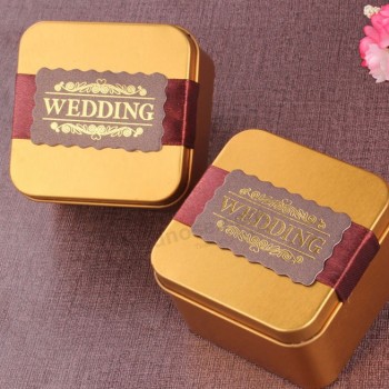 Hot Sale Wedding Metal Tin Container
