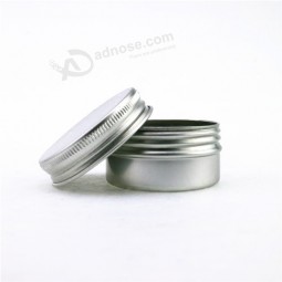 25ml 30ml Cosmetic Aluminum Jar with Screw Lid