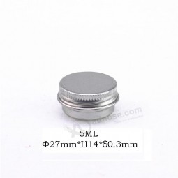 5ml Lip Balm Aluminum Tin Cans Mini Round