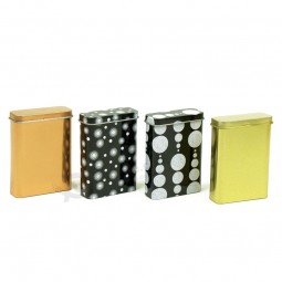 Top-Quality Rectangle Etal Cigarette Tin Case