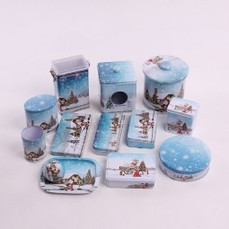 Wholesale Christmas Gift Tin Boxes Sets of Thirteen