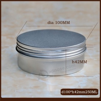 250g Aluminum Cosmetic Cans Jars Wholesale