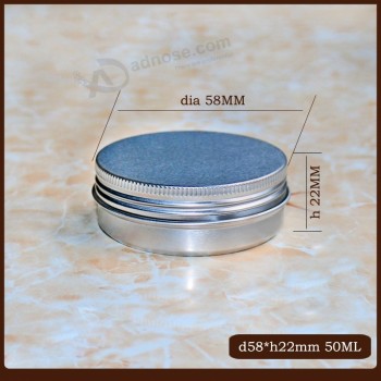 50g Aluminum Cans Cosmetic Tins Cream Jars Wholesale