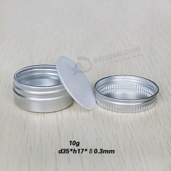 10g Aluminum Jar Cosmetic Cans Wholesale