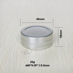 25g Aluminum Cream Jar with Slip Lid Wholesale