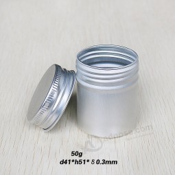 50g Slim Aluminum Screw Cans Tin Canisters Wholesale