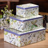 Wholesale Candy Vintage Tin Metal Cans Storage Box (FV-042921)