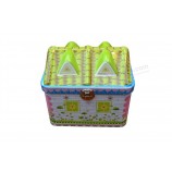 Wholesale Garden Shed House Tin Box of Sweets