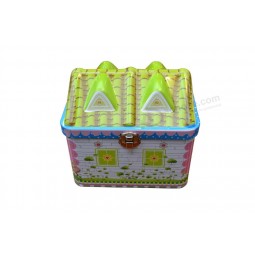 Wholesale Garden Shed House Tin Box of Sweets