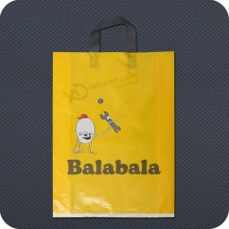 Wholesale high-end custom logo for Colorful Plastic Promotional Shopping Bag