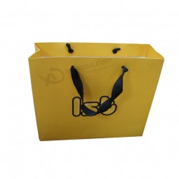 Customized high-end Premium Luxury Paper Shopping Bag with your logo