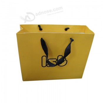 Customized high-end Premium Luxury Paper Packaging Bag with your logo