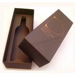 Factory direct sale customized high quality OEM Cardboard Displaying Wine Gift Box