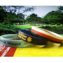 Factory direct sale customized high quality Multi Color Silicone Insect-Repellent Wristband